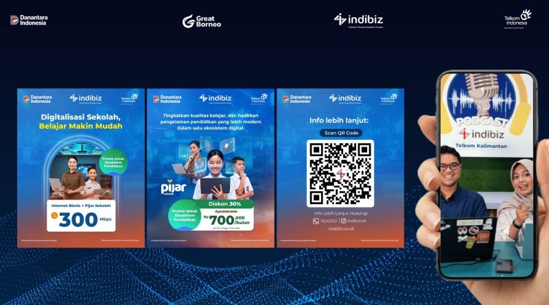 Indibiz Borneo Geber Digitalisasi Pendidikan Lewat Promo Spesial Hardiknas