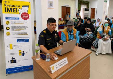 Bea Cukai Balikpapan Edukasi Registrasi IMEI bagi Jamaah Haji Debarkasi Balikpapan