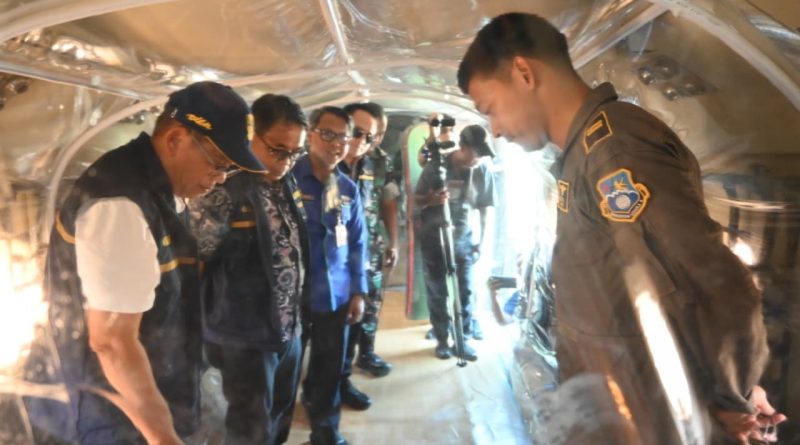 Hadapi Ancaman Kekeringan, Lanud Dhomber Dukung OMC di IKN dan Kaltim