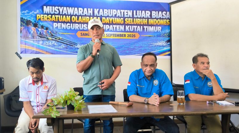 Sahlang Satya Terpilih Pimpin PODSI Kutim 2026–2030, Bidik Tiga Emas Porprov Sahlang Satya Terpilih Pimpin PODSI Kutim 2026–2030, Bidik Tiga Emas Porprov