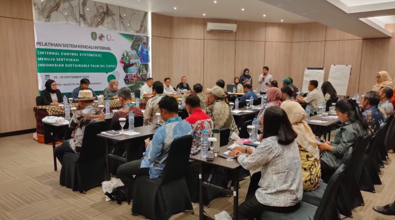 Yayasan Pessat dan Disbun Kutim Gelar Pelatihan ICS, Upaya Pemenuhan Standar dan Prosedur Perkebunan Berkelanjutan